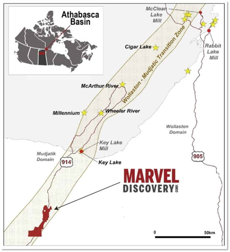 image Post Marvel Completes Airborne Survey Over KLR & Walker Claims Adjacent to Cameco & Fission, Athabasca Basin - Uranium