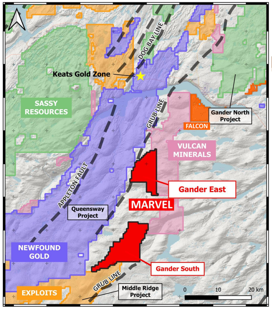 image 1 Post MARVEL COMPLETES STRUCTURAL STUDY OF HIGH-RESOLUTION MAGNETIC SURVEY AT GANDER EAST- MOBILIZES GROUND CREWS TO INVESTIGATE TARGETS OF HIGH MERIT FOR PHASE 1 DRILL PROGRAM