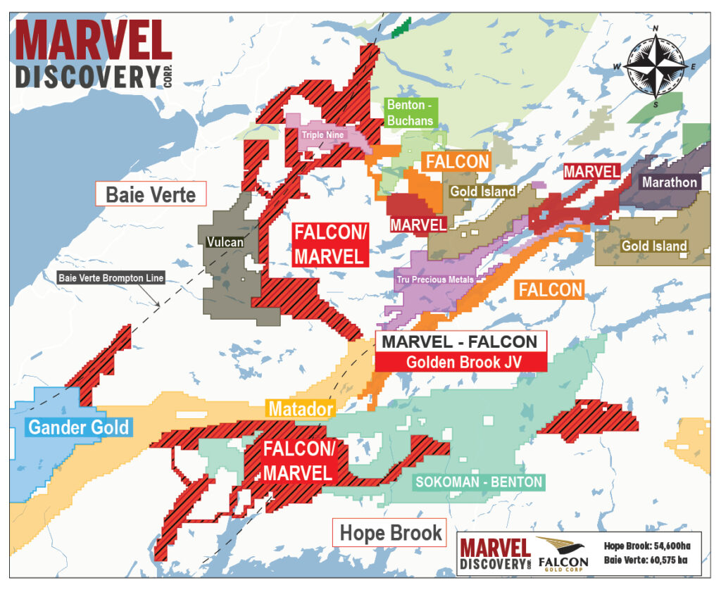 Golden Brook JV​ Marvel Discovery Newfoundland 2 Post MARVEL PROVIDES EXPLORATION UPDATE AT ITS HOPE BROOK PROJECT CONTIGUOUS TO BENTON-SOKOMAN JV, NFLD.  
